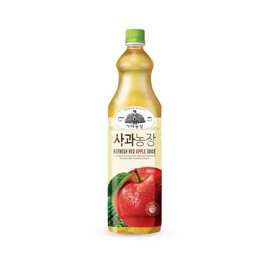 웅진 가야농장 사과 사과맛 1500ml 12개