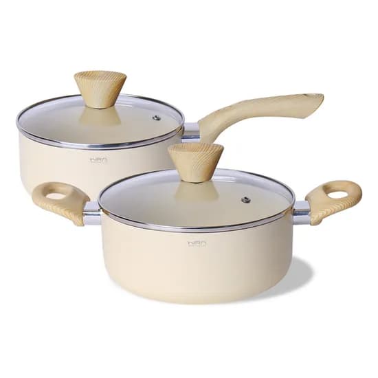 히라 세라믹 인덕션 냄비 2종세트 HR-CI5002 18cm 20cm 1개