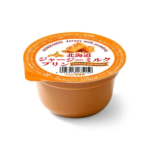 홋카이도 저지밀크푸딩 솔티드 카라멜 110g 5개