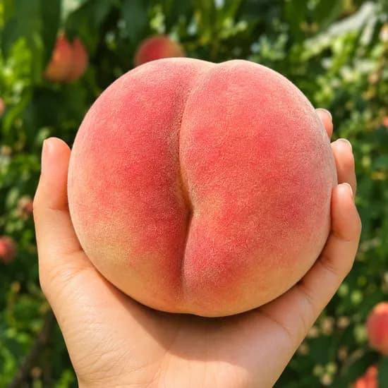 딱딱이복숭아 대과 4kg 1개