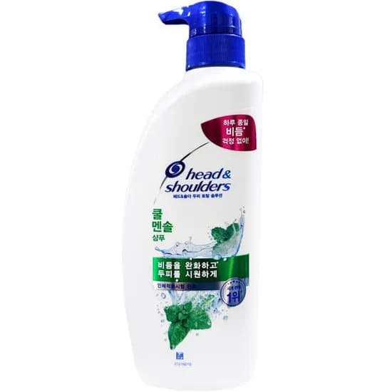 헤드앤숄더 두피 토탈 솔루션 샴푸 쿨 멘솔 520ml 1개