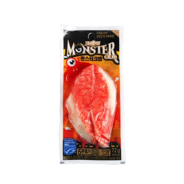 몬스터크랩 72g 20개