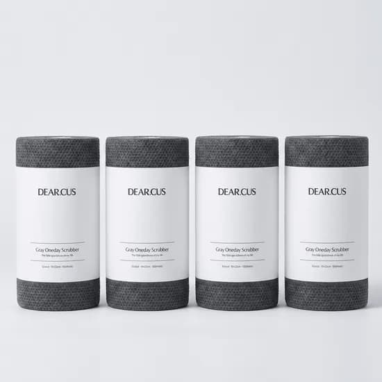 디어커스 그레이 원데이 수세미 에코컷 그레이 160매 4세트 20,900원