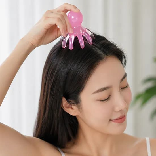 문어 괄사 마사지 지압 분홍 10개