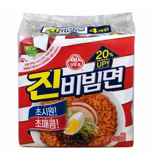 오뚜기 진비빔면 156g 32개