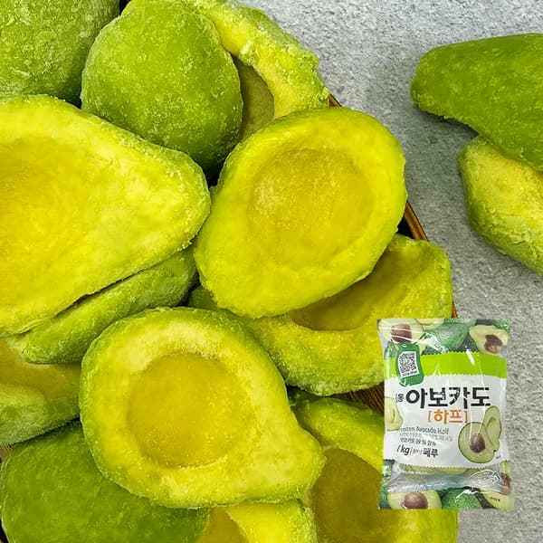 냉동 아보카도 하프컷 1kg 1개 17,870원
