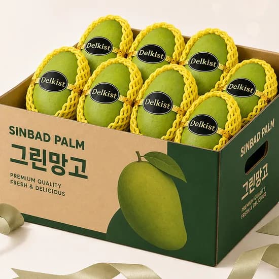 신밧드팜 베트남 그린망고 후숙 생망고 1kg 1박스 13,200원