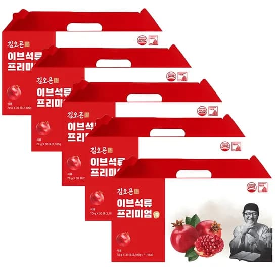 김오곤 이브석류 프리미엄 70g 30포 5세트