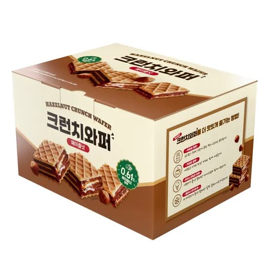 크런치와퍼 헤이즐넛 대용량 500g 1개