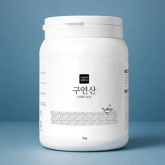 구연산 1kg 용기 1개