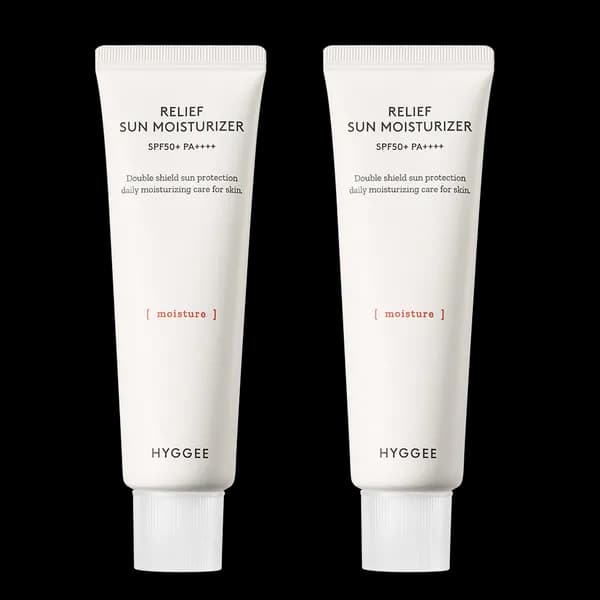 휘게 릴리프 선 모이스처라이저 50ml 1+1 총 2개