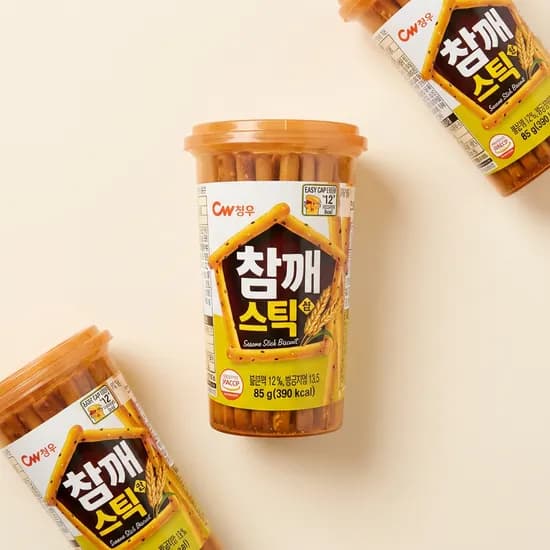청우 참깨스틱 85g 12개