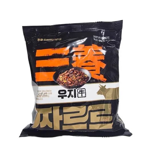 삼양 짜르르 우지 프리미엄 짜장라면 140g 12개