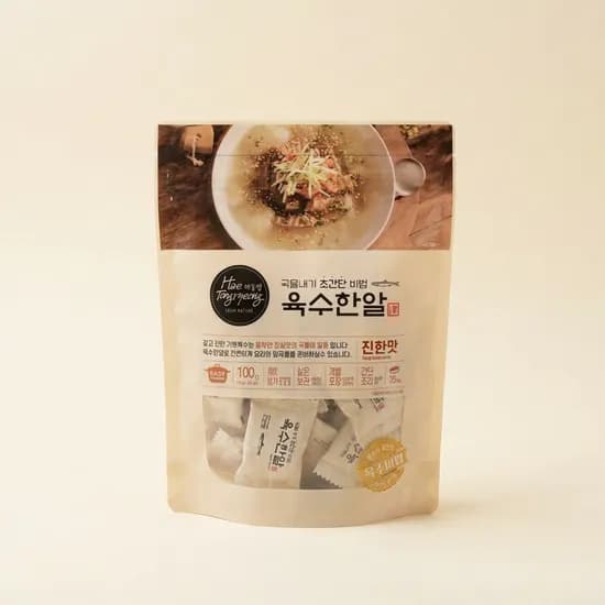 해통령 육수한알 진한맛 100g 3개