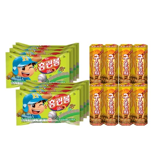 해태 홈런볼 41g 8개 외 구운감자 24g 8개 1세트