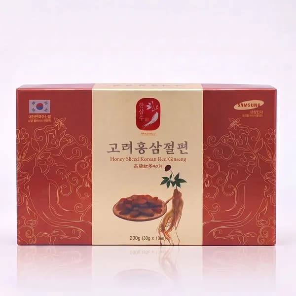 한삼수 고려홍삼절편 20g 10개입 1박스 29,000원
