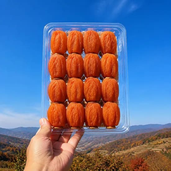 국내산 영동 둥시감 가정용 무연화제 봉지곶감 400g 1박스