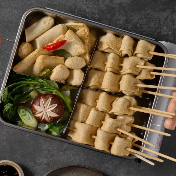 미보부산어묵 꼬치어묵 연육 75% 소스포함 350g 10개입 4개