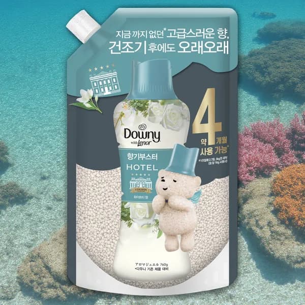 다우니 위드 레노아 향기부스터 화이트티향 리필 760g 1개 35,700원