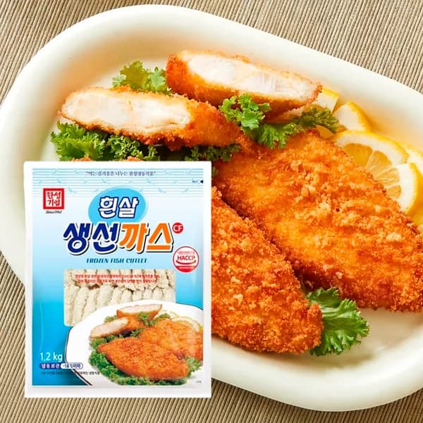 한성기업 흰살생선까스CF 1.2kg 1개