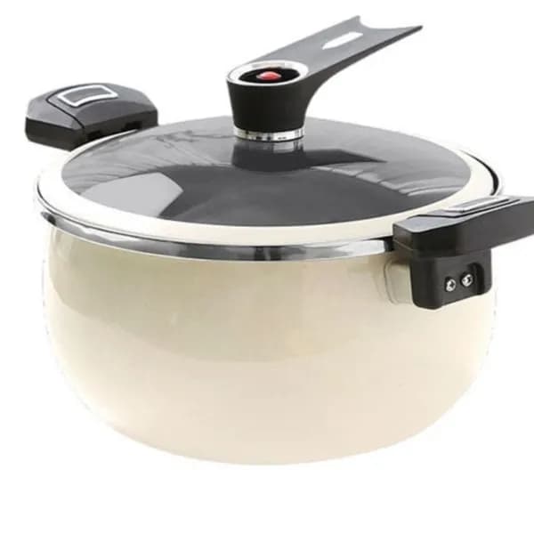 인덕션가능 세라믹코팅 저압 진공냄비 화이트 24cm 5L 1개 26,390원