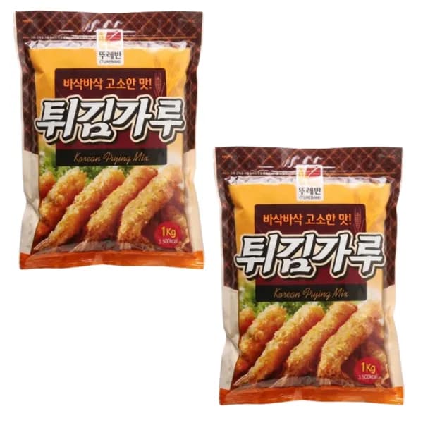 뚜레반 튀김가루 1kg 2개 6,831원