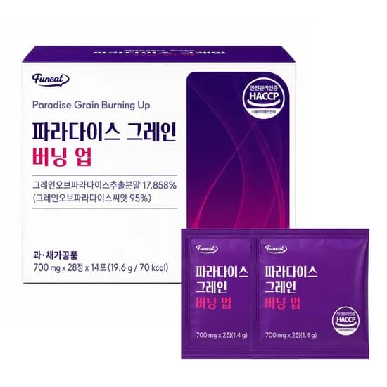 퍼니트 파라다이스 그레인 버닝 업 1400mg 14포 1개