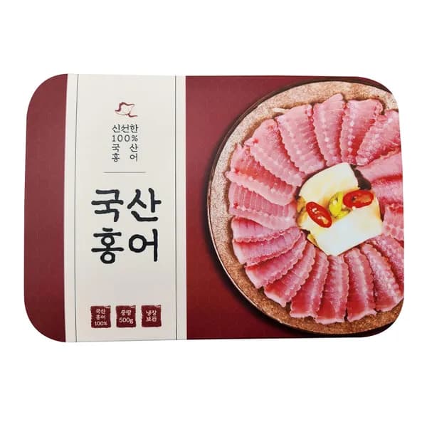 대끼리네 손질 국산홍어 초고추장 세트 250g 1팩