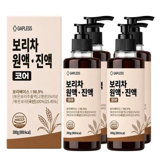 보리차 원액 진액 코어 300g 4개