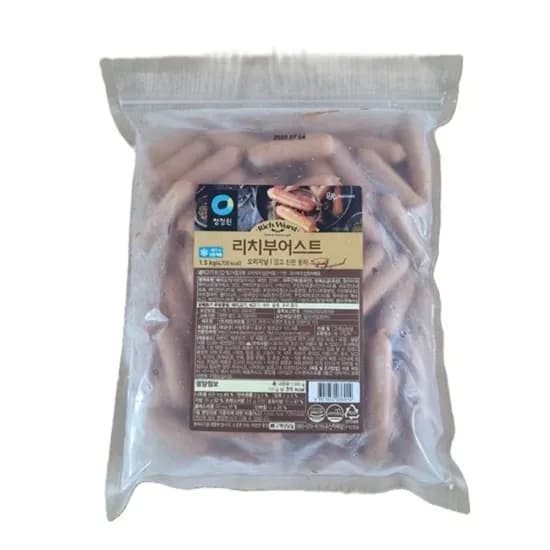 청정원 리치부어스트 1.5kg 1팩