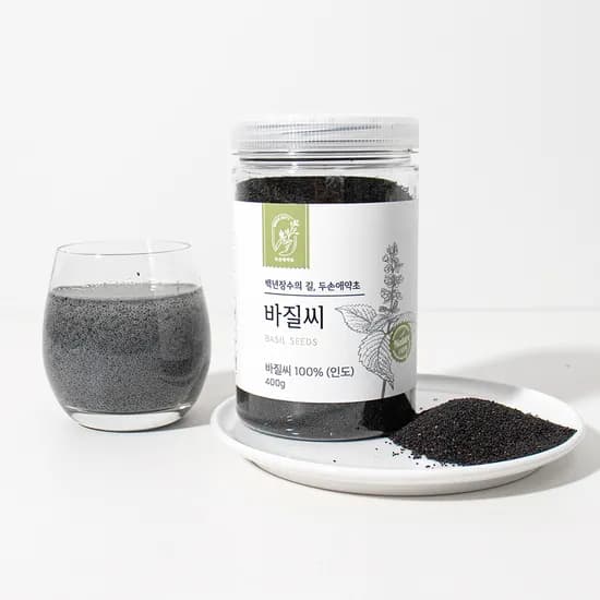 두손애약초 바질씨드 400g 1개