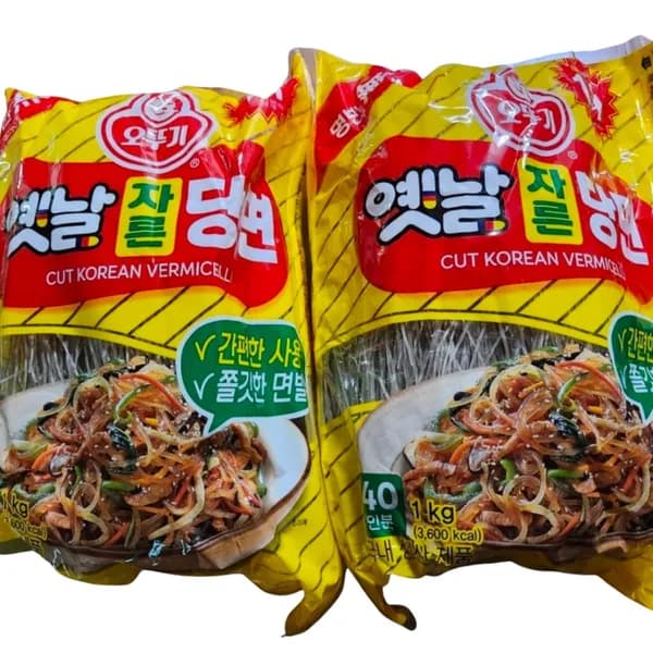 오뚜기 옛날 자른당면 40인분 1kg 2개