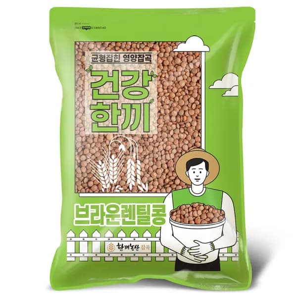 브라운 렌틸콩 5kg