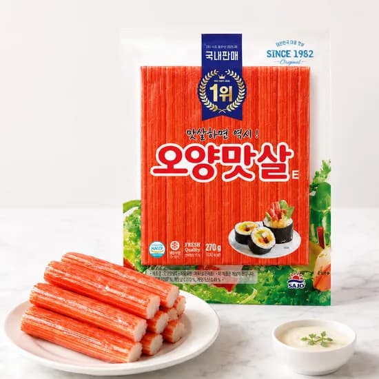 사조오양 오양 맛살 270g 3개