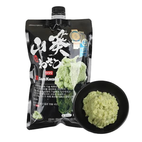 삼광 593 생 와사비 고추냉이 고운입자 750g 초밥용 스시용 1개