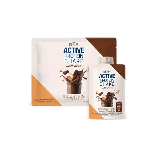 하이뮨 액티브 프로틴 쉐이크 너티초코 45g 7팩 18,615원