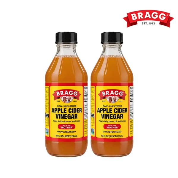 브래그 유기농 사과식초 애플 사이다비니거 295ml 2개