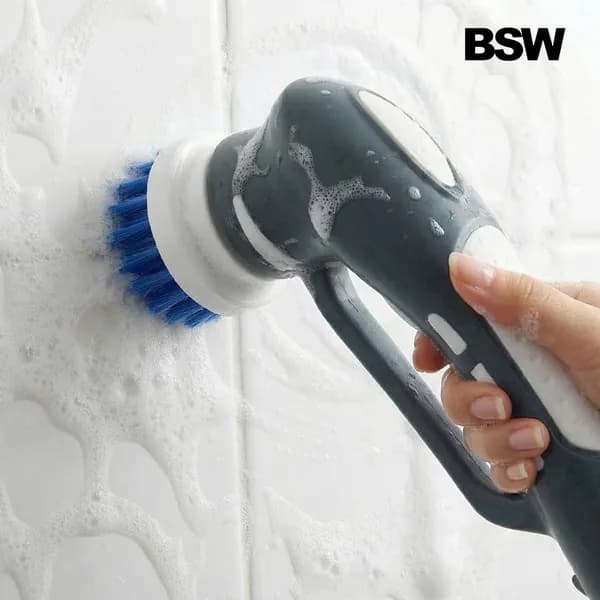 BSW 자동회전 완전방수 무선 전자동 욕실청소기 BS-1604-BC