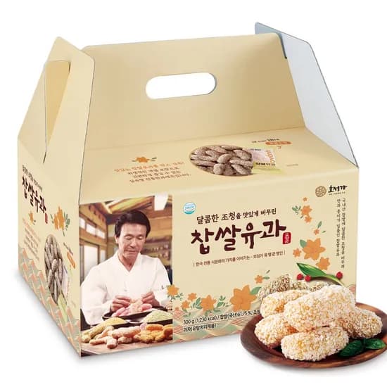 호정가 찹쌀유과세트 300g 1세트