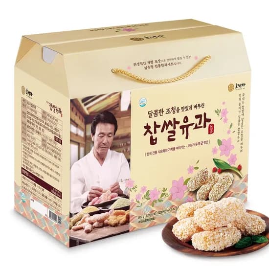 호정가 찹쌀유과세트 800g 1세트