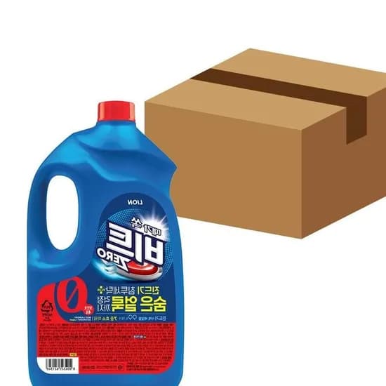라이온 비트 진드기제로 액체세제 일반용 본품 4L 4개
