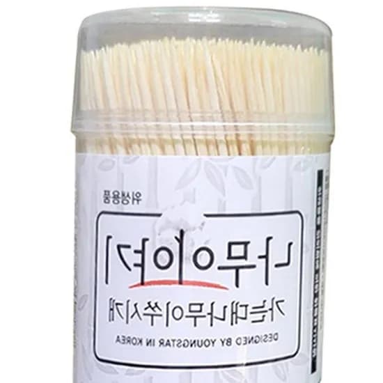 나무이야기 대나무 이쑤시개 600입 10개