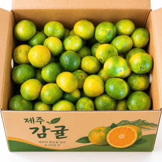 제주직송 극조생 감귤 로얄과 5kg 1박스
