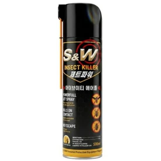S&W 제트파워 말벌 퇴치 스프레이 500ml 1개 1세트