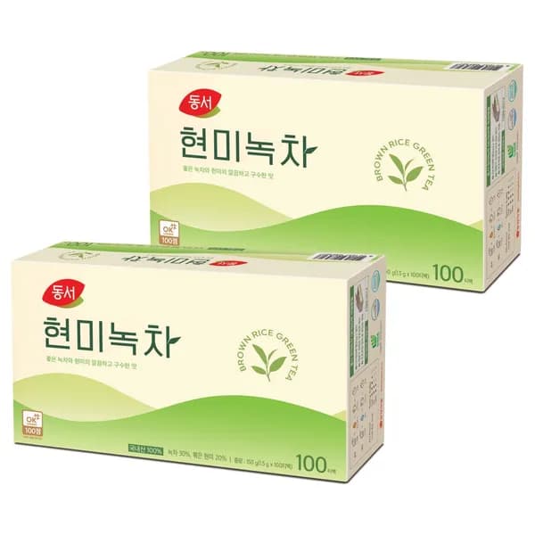 동서 현미녹차 1.5g 100개 2개