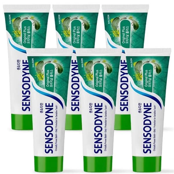 센소다인 오리지널 플러스 치약 100g 6개