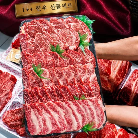 1++등급 설꽃 한우선물세트 5-6인분 1kg 1개 99,000원