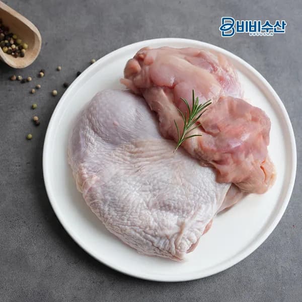 페르디가오 뼈없는 순살 닭다리살 닭정육 2kg