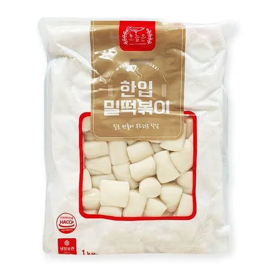 한입 밀떡볶이 1kg 5개