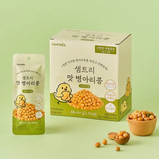 샘트리 병아리콩 삶은 찐 32g 15개입 2팩 26,760원